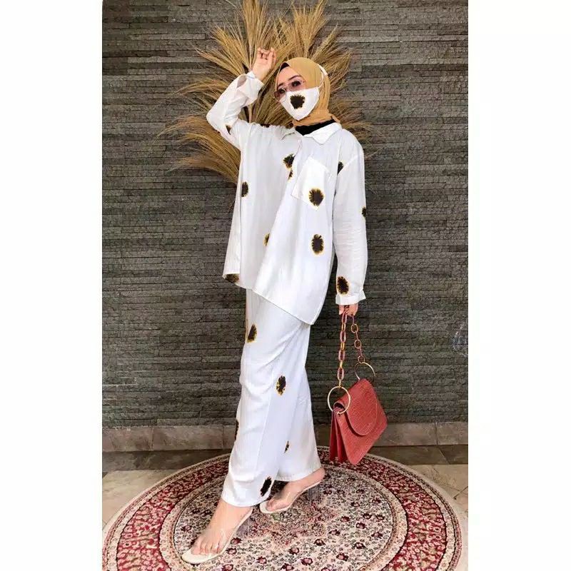 Daily Set | Piyama | One Set Shibori Circle Jumbo