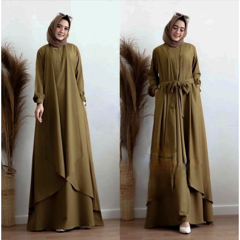 LALUNA MAXY - maxy wanita terlaris / simple maxy / maxy dress / grosir baju muslim