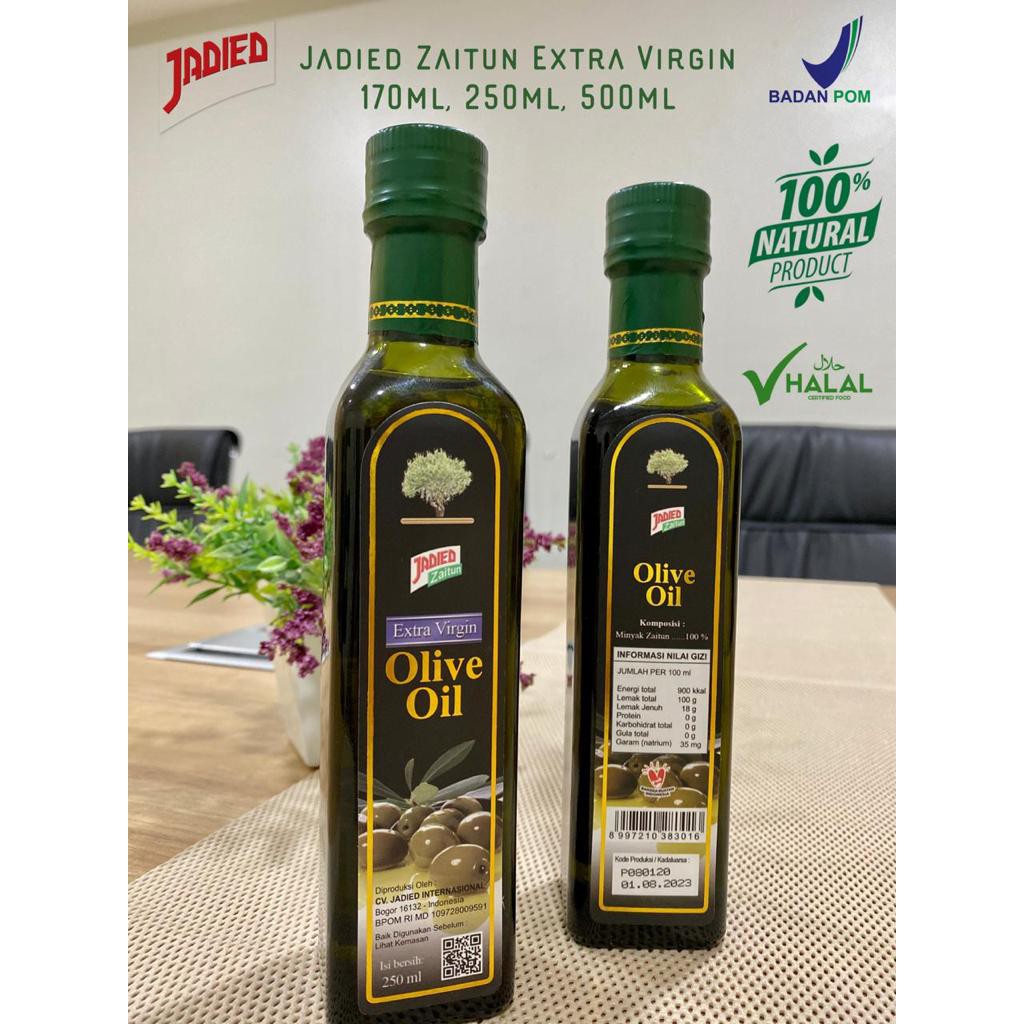 

Jadied Zaitun Extra Virgin Jadied Minyak Zaitun 500ml