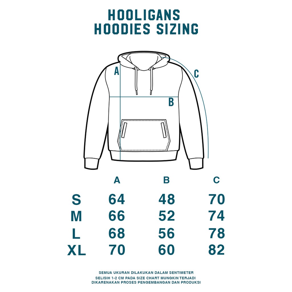 HOOLIGANS Hoodie Deux Brand Navy-2