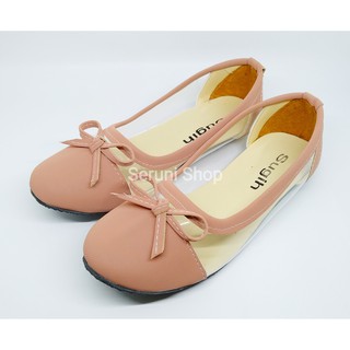 Grisea Sepatu  Anak Perempuan Flat Shoes Cewe Mika Elegan 