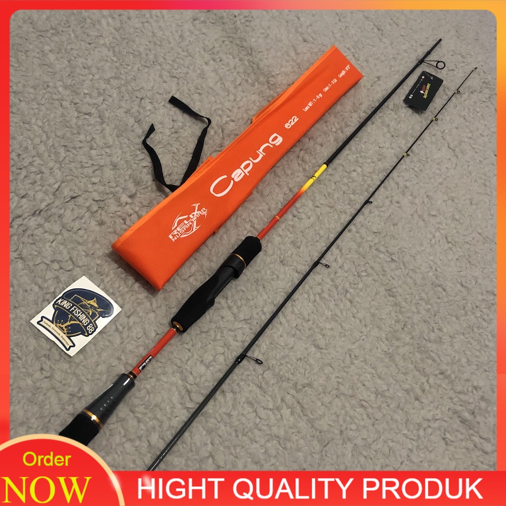 [PROMO SPECIAL] Joran Pancing Relik RELIX NUSANTARA Capung 622 186cm  Generasi Gen 2 UL Alat Pancing