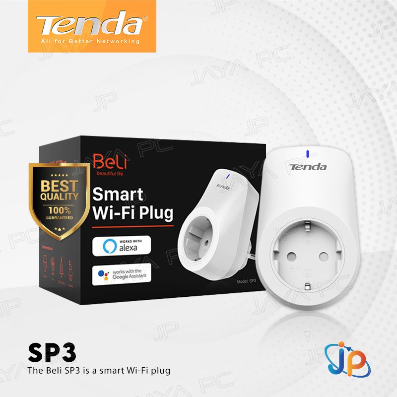 Tenda Beli SP3 Smart Home/ Smart Wi-Fi Plug On Off
