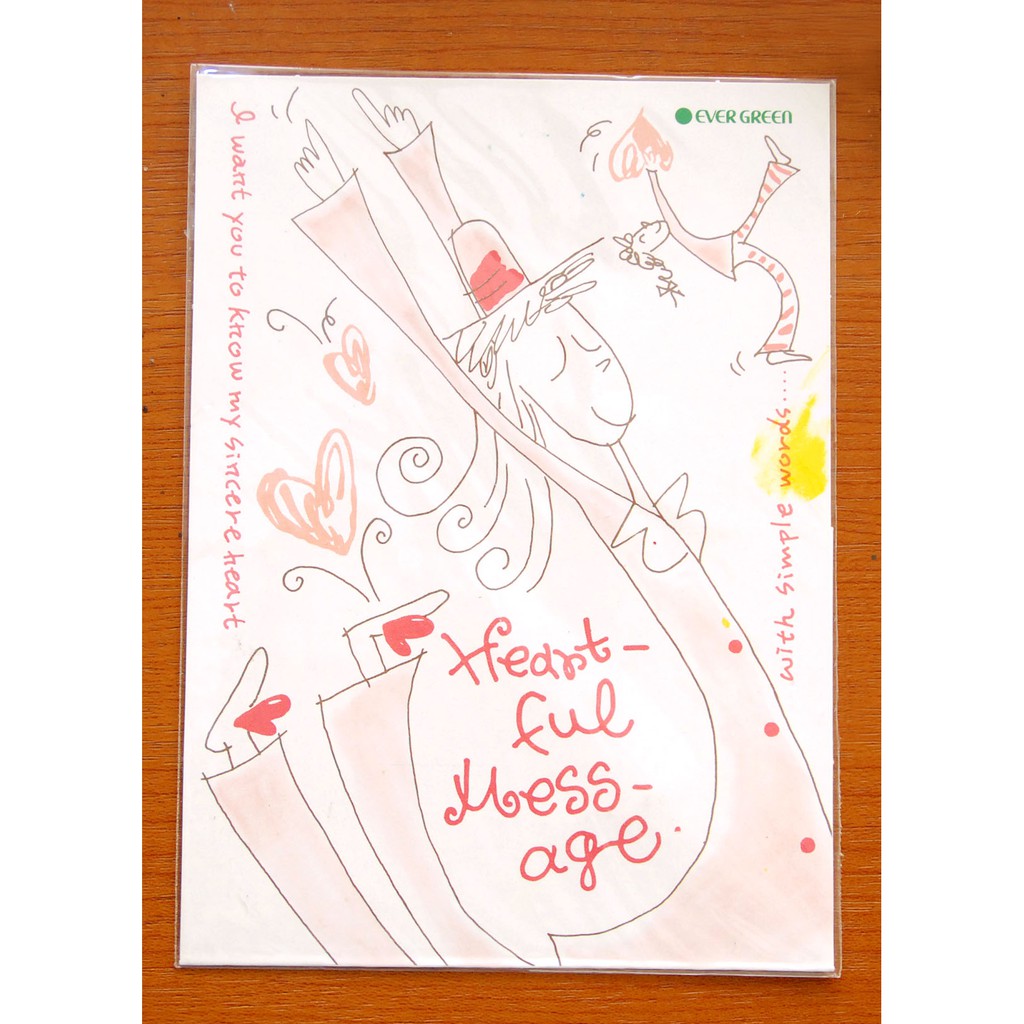 

Kartu Pos Design kartun Korea 10 / Postcard import