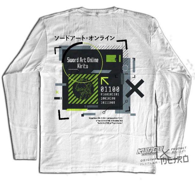 Longsleeve SAO Kirito Anime Manga Sword Art Online