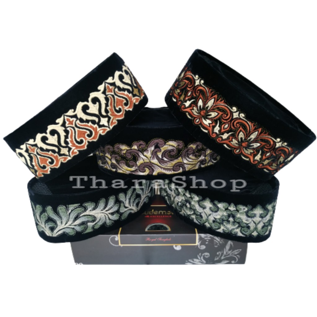 Peci Songkok Sudemala IMPERIAL BORDIR SPECIAL AC Tinggi 9 cm Kopiah