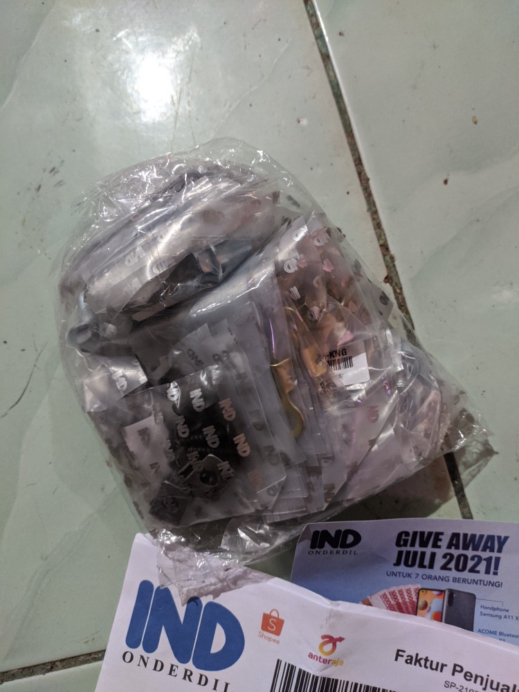 Baut/baud/bolt Flange/topi M6x10/6x10 K10/kunci 10