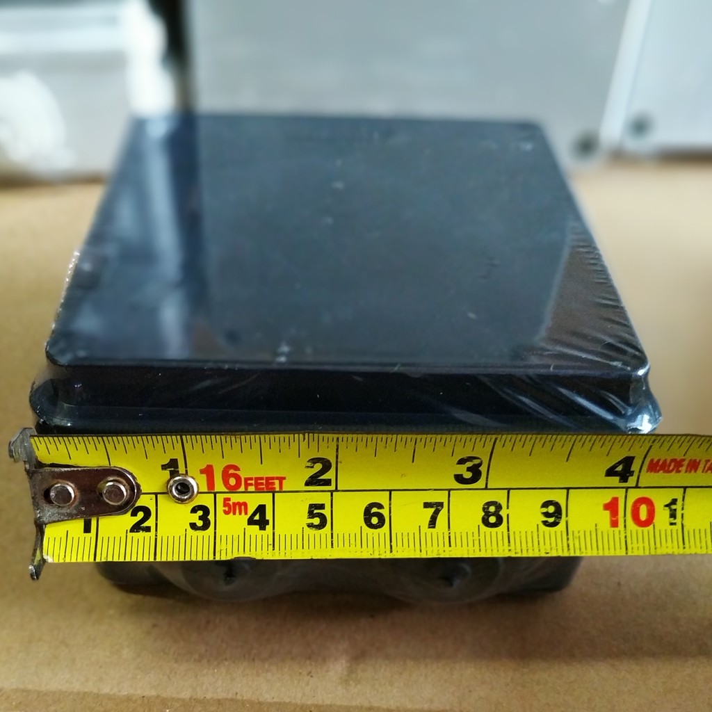 Duradus MG 100x100x50 HITAM / Junction Box / Jansion Box / Duradus Kotak / Jansion Box /Box MG Hitam