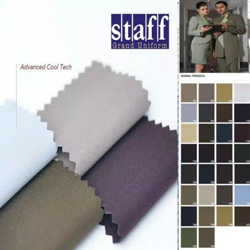 Kain Staff by Maxistyle, Seragam Kantor, Seragam Polisi, Bawahan, Celana Kain, Celana Kantor, Permet