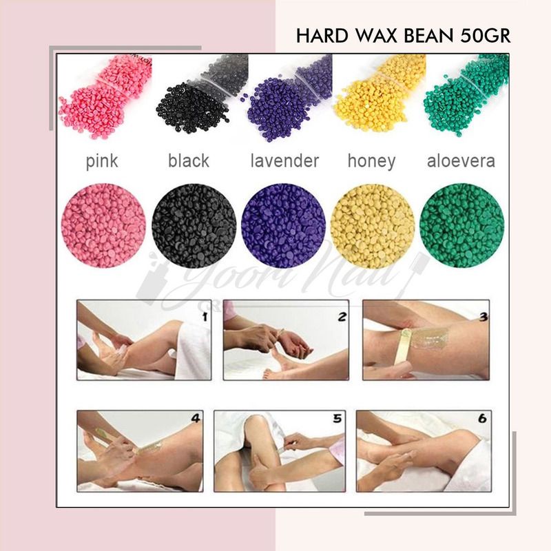 Hard wax bean 50gr wax beans depilatory hair wax removal biji waxing