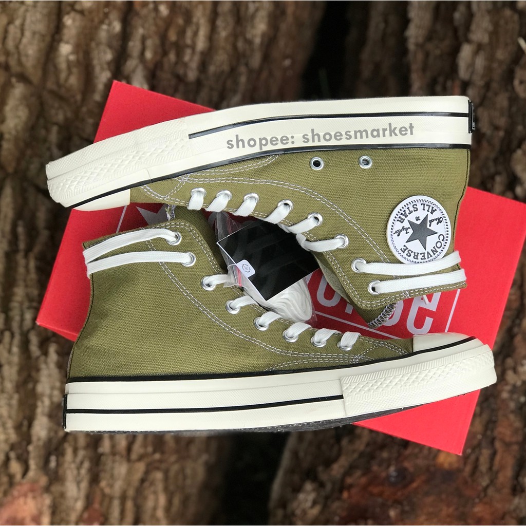 SEPATU CONVERSE 70S HIGH FIELD SURFLUS HIJAU LUMUT ALL STAR CHUCK TAYLOR OBRAL MURAH