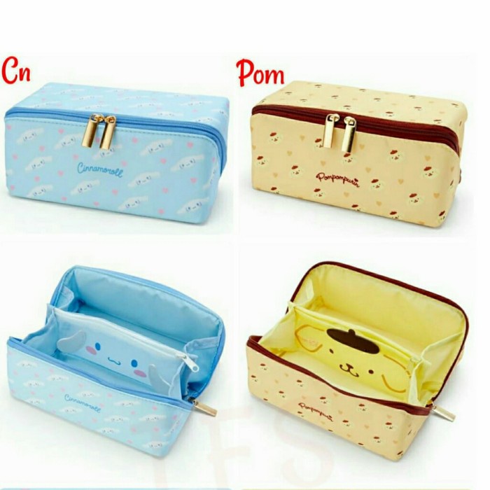 

Hot Sale Pouch Bag Cosmetik Pencil Box Busa Cinamoroll Pompompurin Hello Kitty Murah