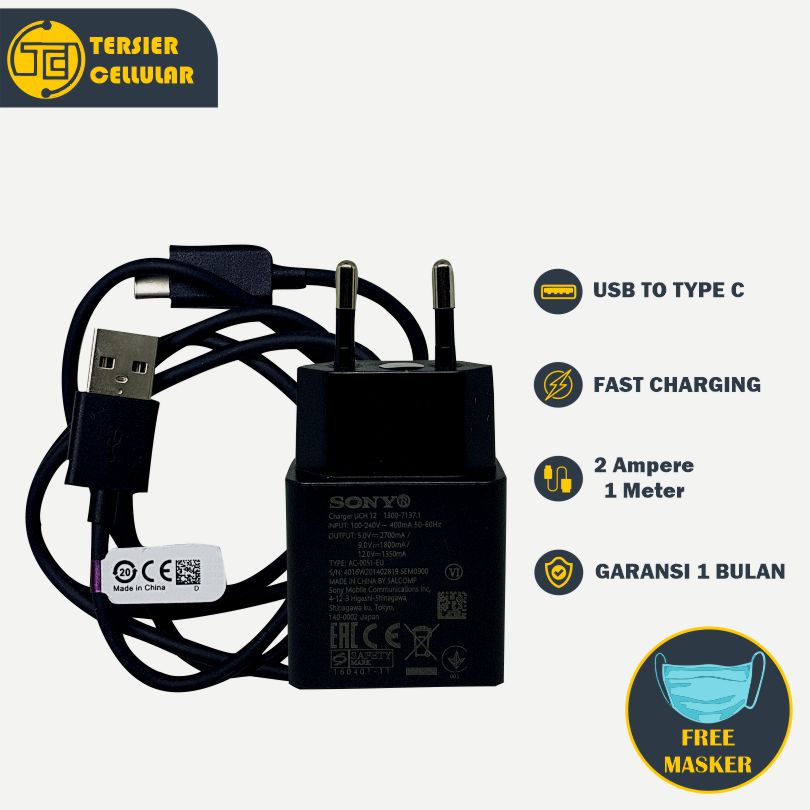 CHARGER SONY XPERIA XZ XZ1 XZ2 XZ3 XA1 XA2 ORIGINAL