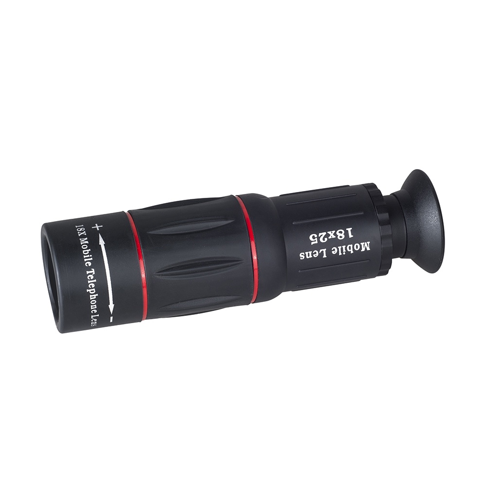 APEXEL 2 in 1 Lensa Telephoto 18X + Tripod Mini - APL-T18ZJ - Black