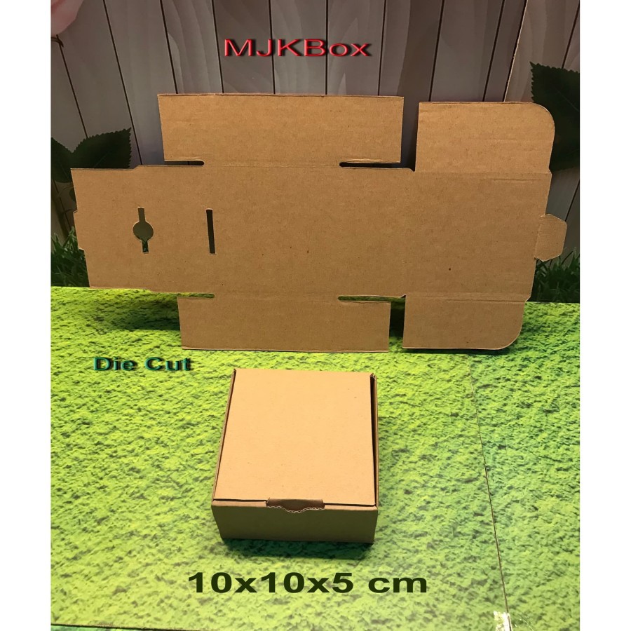 Kardus Karton Box Uk. 10x10x5 cm.....DIE CUT-2
