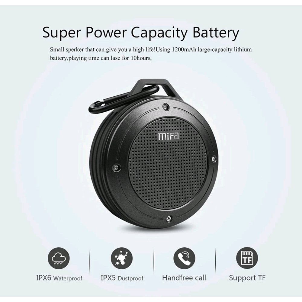 Jual Xiaomi Mifa F10 Portable Speaker Bluetooth Outdoor Ipx6 Hemat