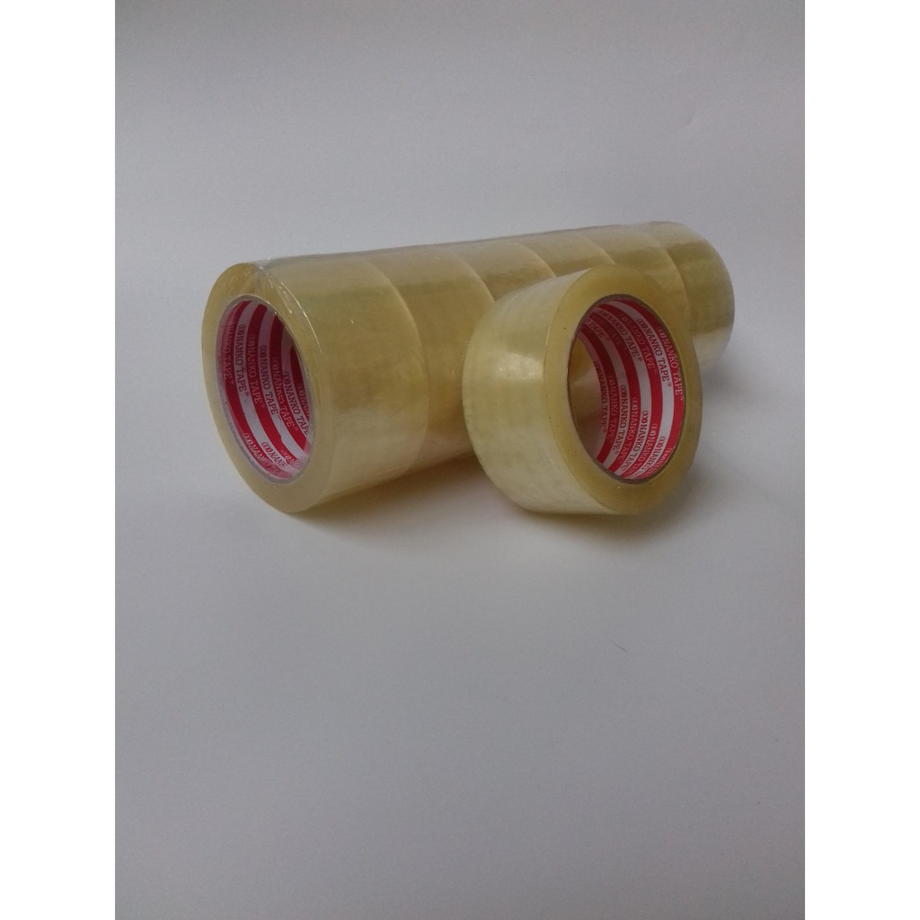 

Nanko Tape Isolasi Merah Opp Tape Clear Bening 2 Inch - OND-SLW