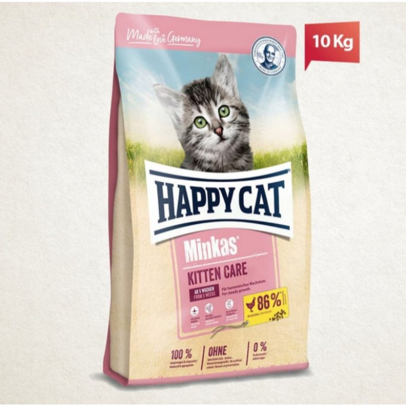 Ekspedisi Happy Cat Minkas Kitten Care 10kg | Happy Cat Minkas Kitten Care 10kg | kucing