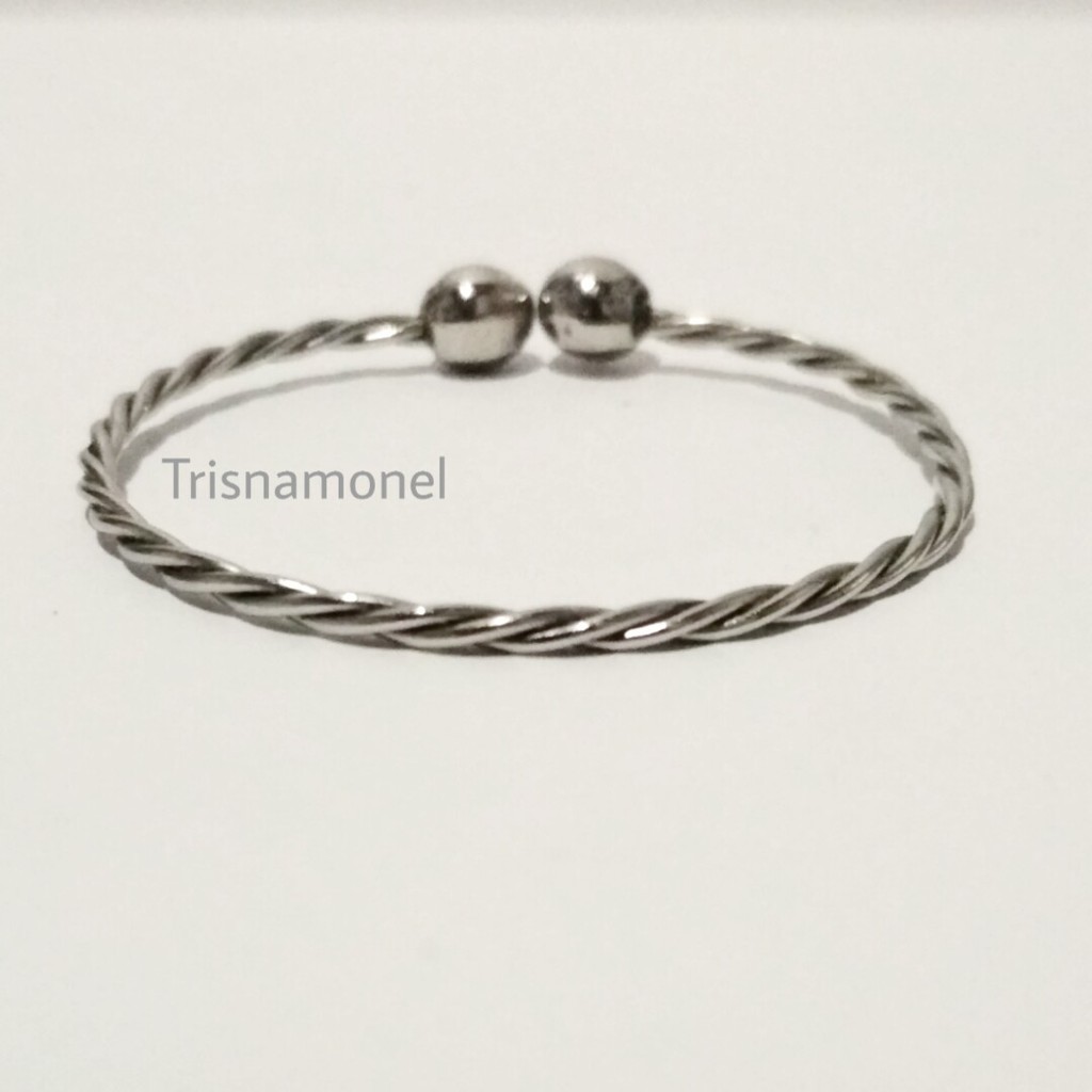 GELANG MONEL ORIGINAL ANAK DAN DEWASA MOTIF ULIR