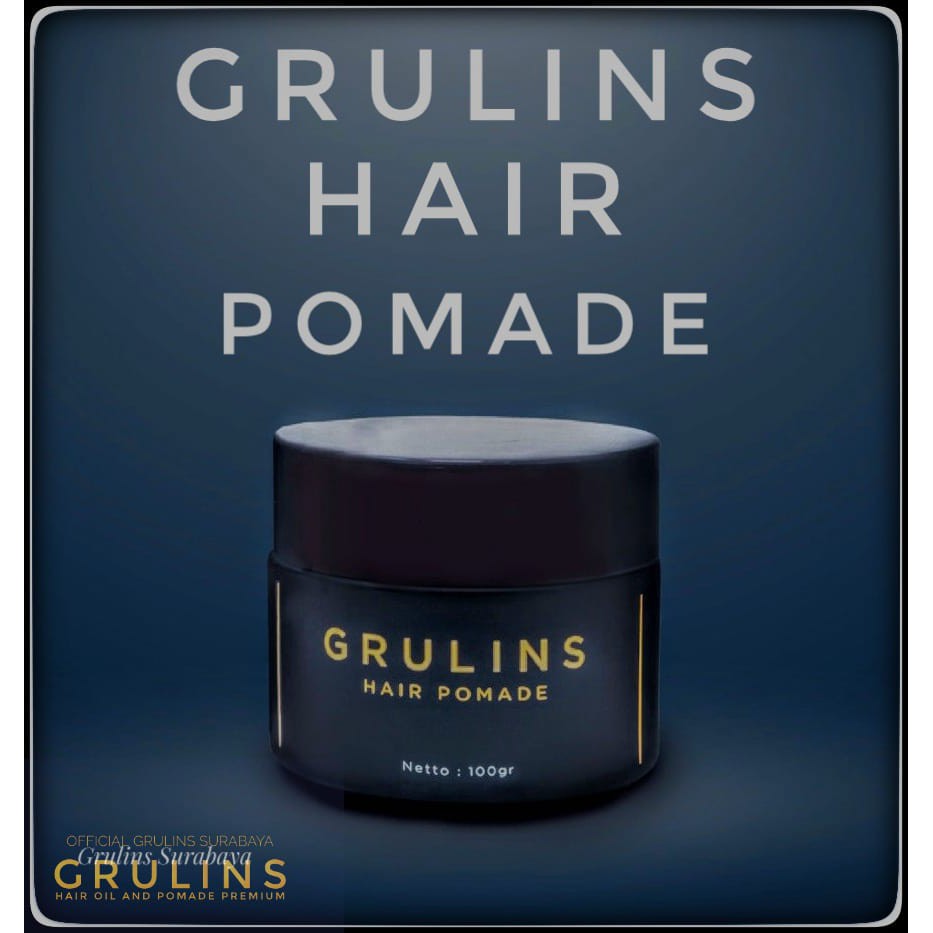 Minyak Rambut Pria Pomade Grulins Obat Uban Penyubur Rambut Rontok