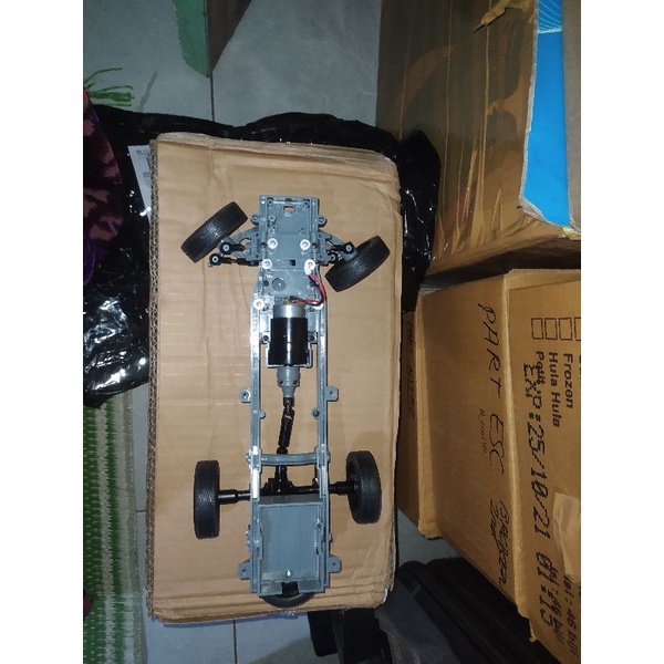 chassis kit WPL d12 kit rc truck onroad offroad