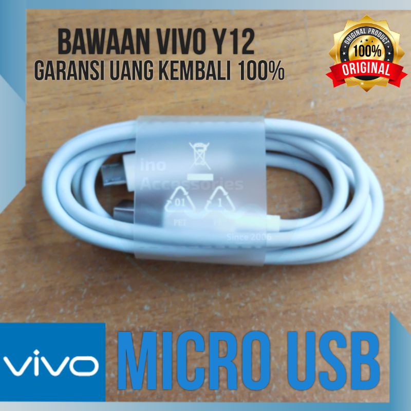 Kabel Data Vivo Y12 Original Hp Casan Micro Usb Fast Charging 2a Kabel Charger