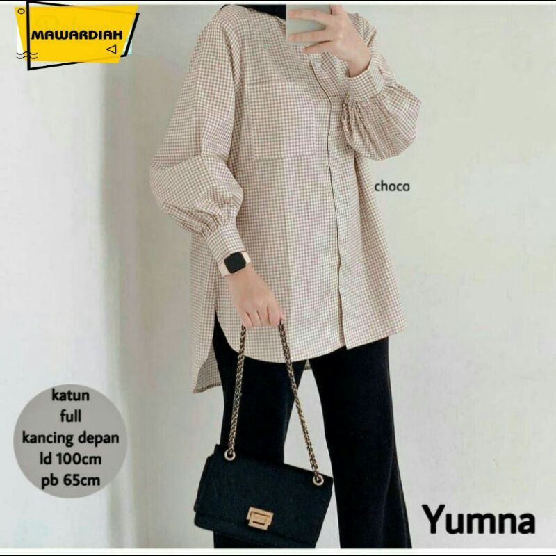 YUMNA Blouse II Mawardiah