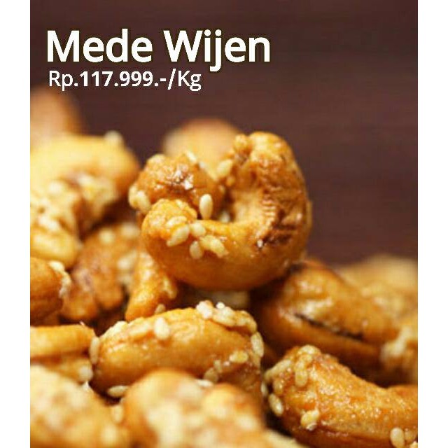 

Kacang mede Goreng Wijen ( mete ) harga supplier jakarta