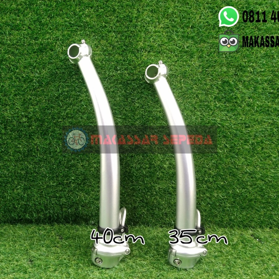 HANDLEPOST CURVE SEPEDA LIPAT LITEPRO ALLOY