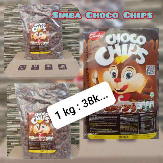 

Simba Choco Chips 1kg