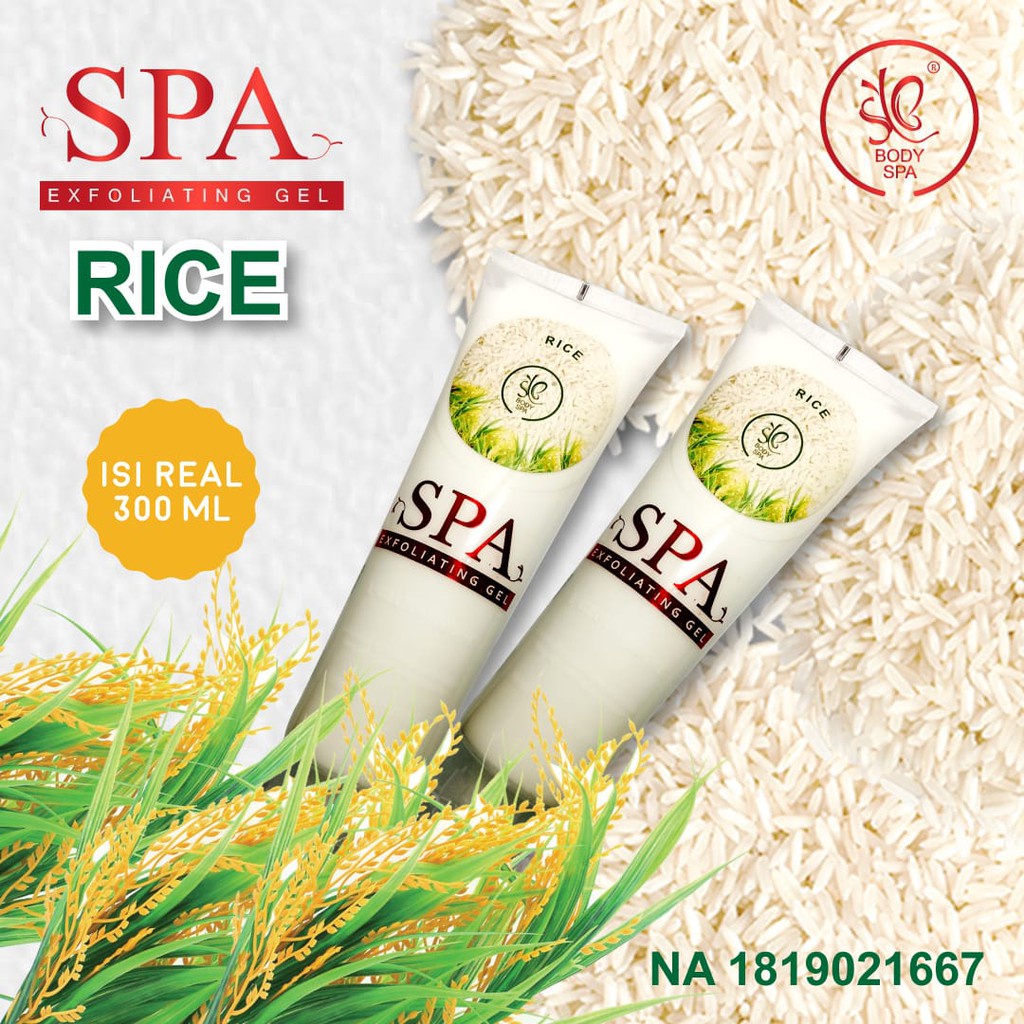 SYB Spa Exfoliating Gel Rice 300 Ml