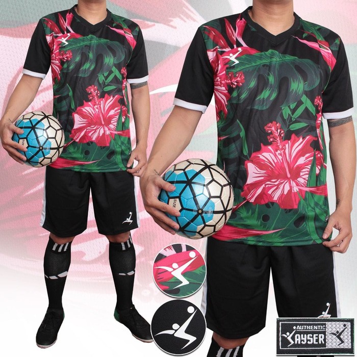 Dijual AMAZON baju kaos stelan setelan jersey futsal sepak bola kayser Murah