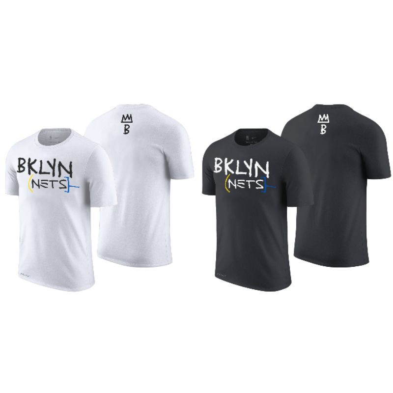 Tshirt Baju Basket JMB Jean Michel Basquiat Brooklyn Nets