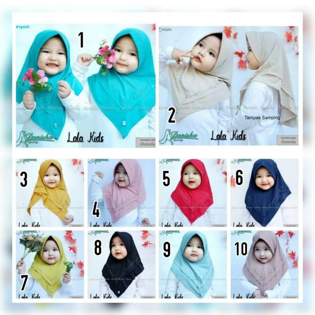Jilbab anak/jilbab baby/khimar anak