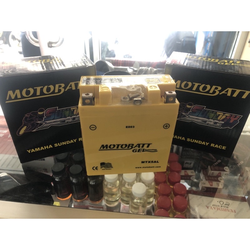 Aki Motor Motobatt MTX5AL -Mio