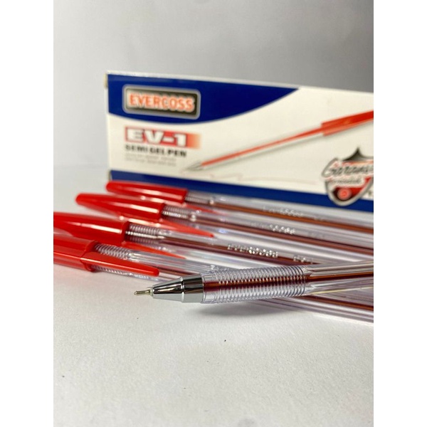 

Pulpen Evercoss / Bolpen Evercoss EV-1/ WARNA MERAH