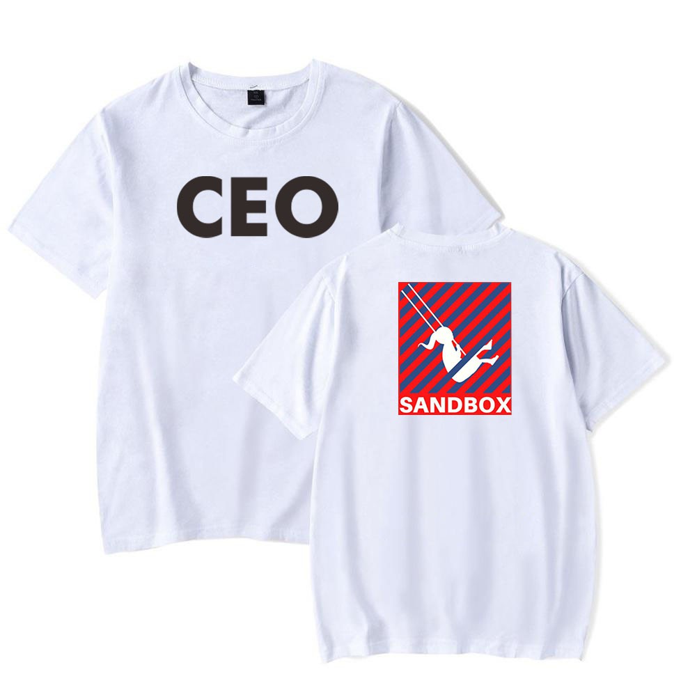 KAOS CEO KARAKTER DEPAN &amp; BELAKANG / KARAKTER / KATUN 24S