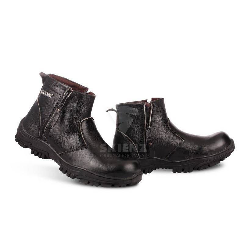 DISC 50% SKIENZ SIRLOIN DOUBLE ZIPPER BOOT SLETING SAFETYBOOT