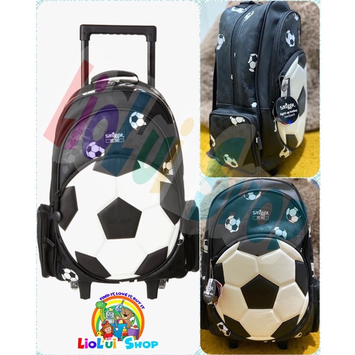 SMIGGLE TROLLEY BALL LIGHT GOAL - TAS TROLI KOPER BOLA ANAK ORI