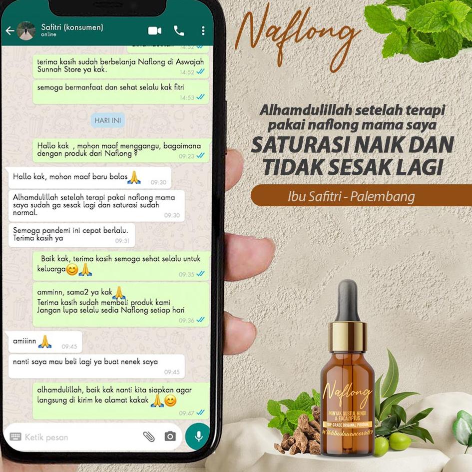 HR MINYAK QUSTHUL HINDI + KAYU PUTIH NAFLONG ESSENTIAL OIL ORIGINAL HR Laris-