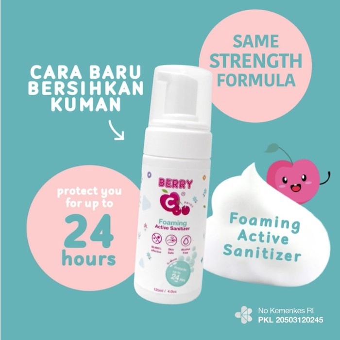 Berry C - FOAMING Active Sanitizer 120ml