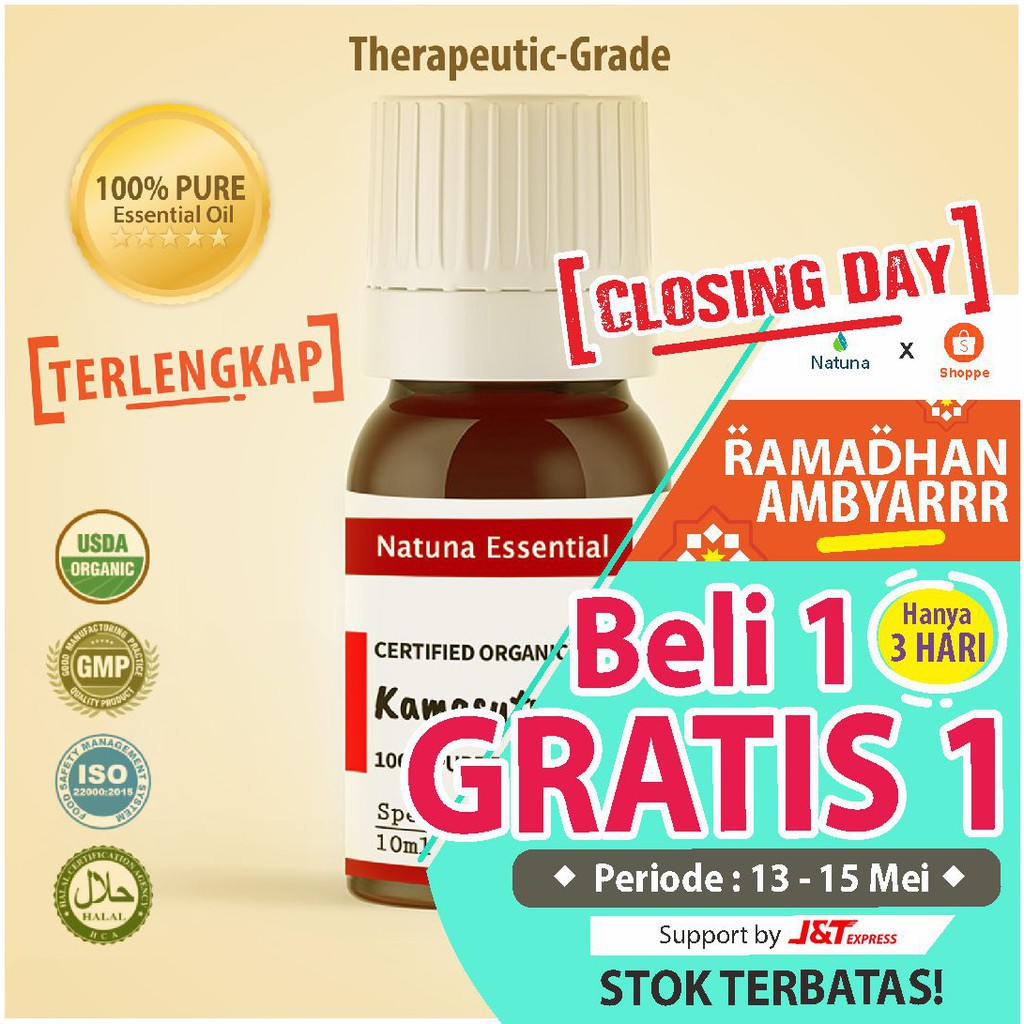 Natuna Kamasutra Essential Oil Minyak Essensial Atsiri Aroma Terapi EO Diffuser Difuser Humidifier