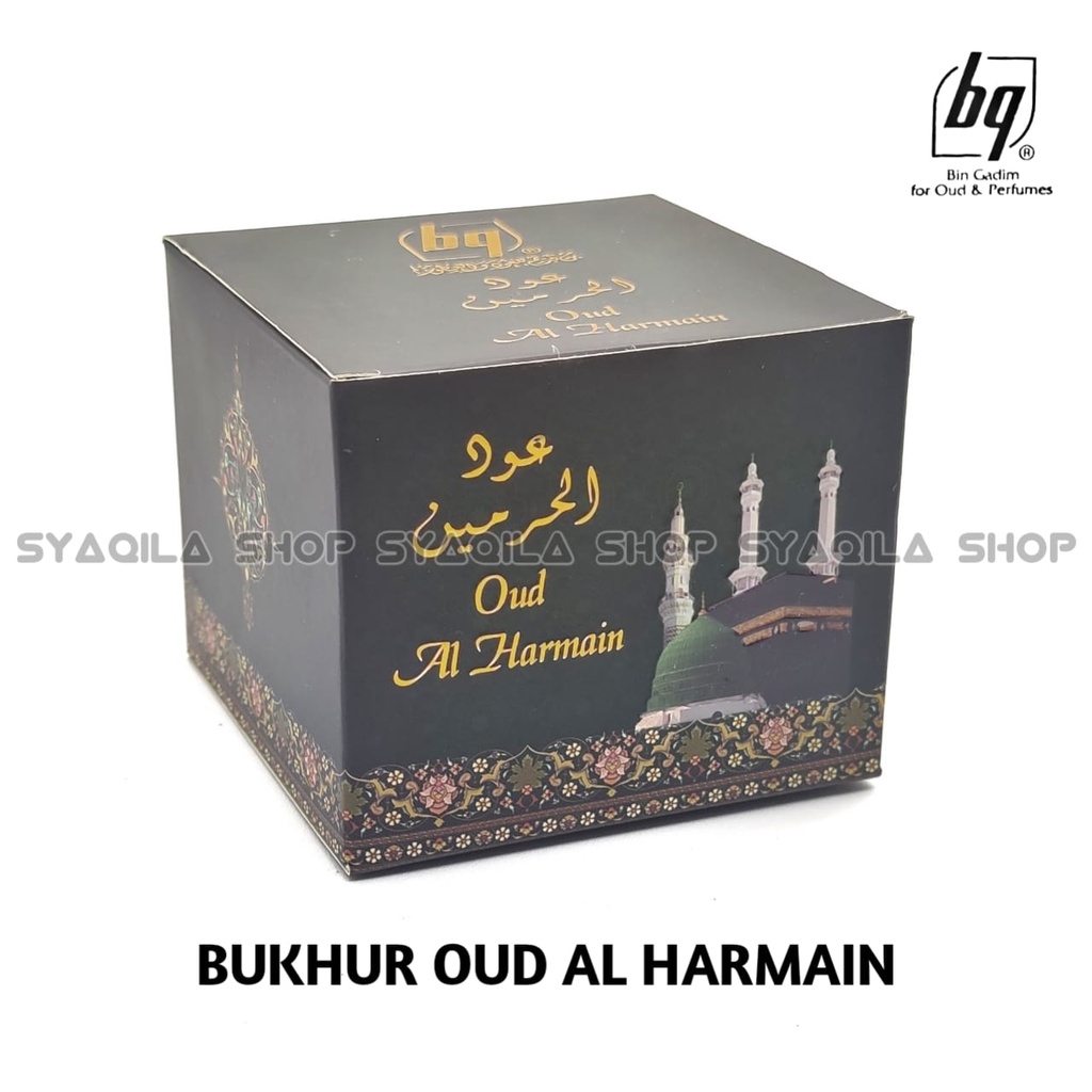 Bukhur Oud Al Harmain Bin Gadim BQ Buhur Al Haramain Madinah Dupa Arab Bakhour Kemenyan Dupa Bakhoor Madina 30 Gram