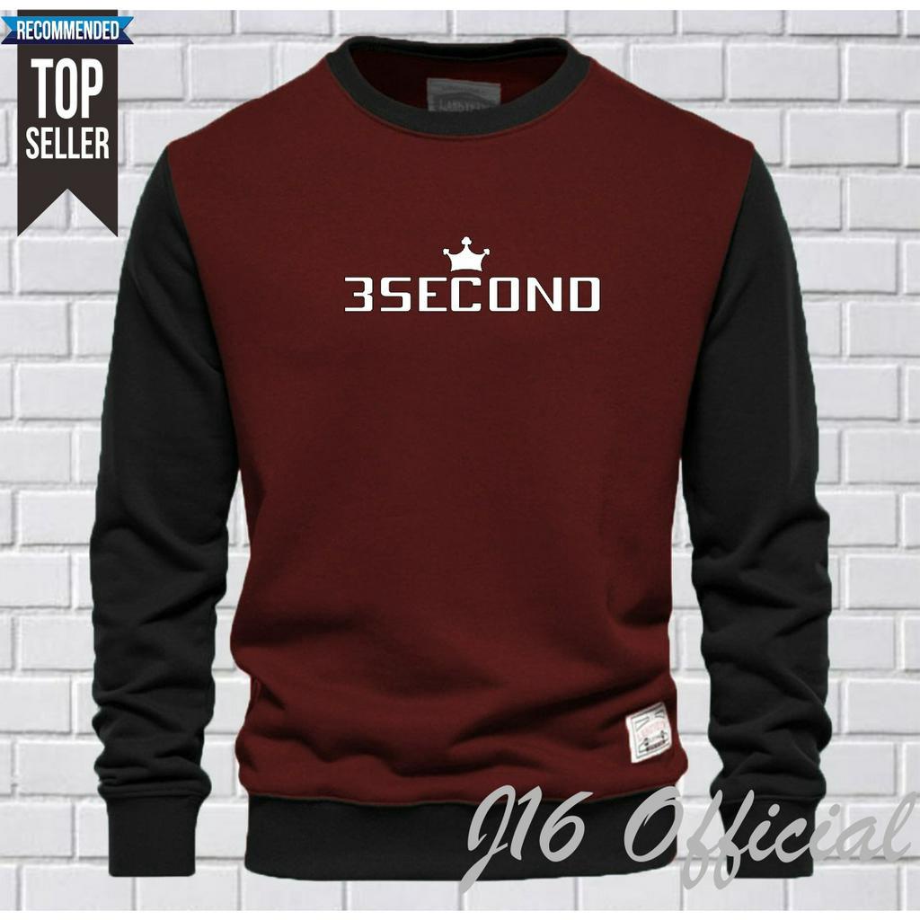 3SCO CREWNECK Jaket Distro Sweater Oblong Pria Wanita FLEECE TEBAL PREMIUM