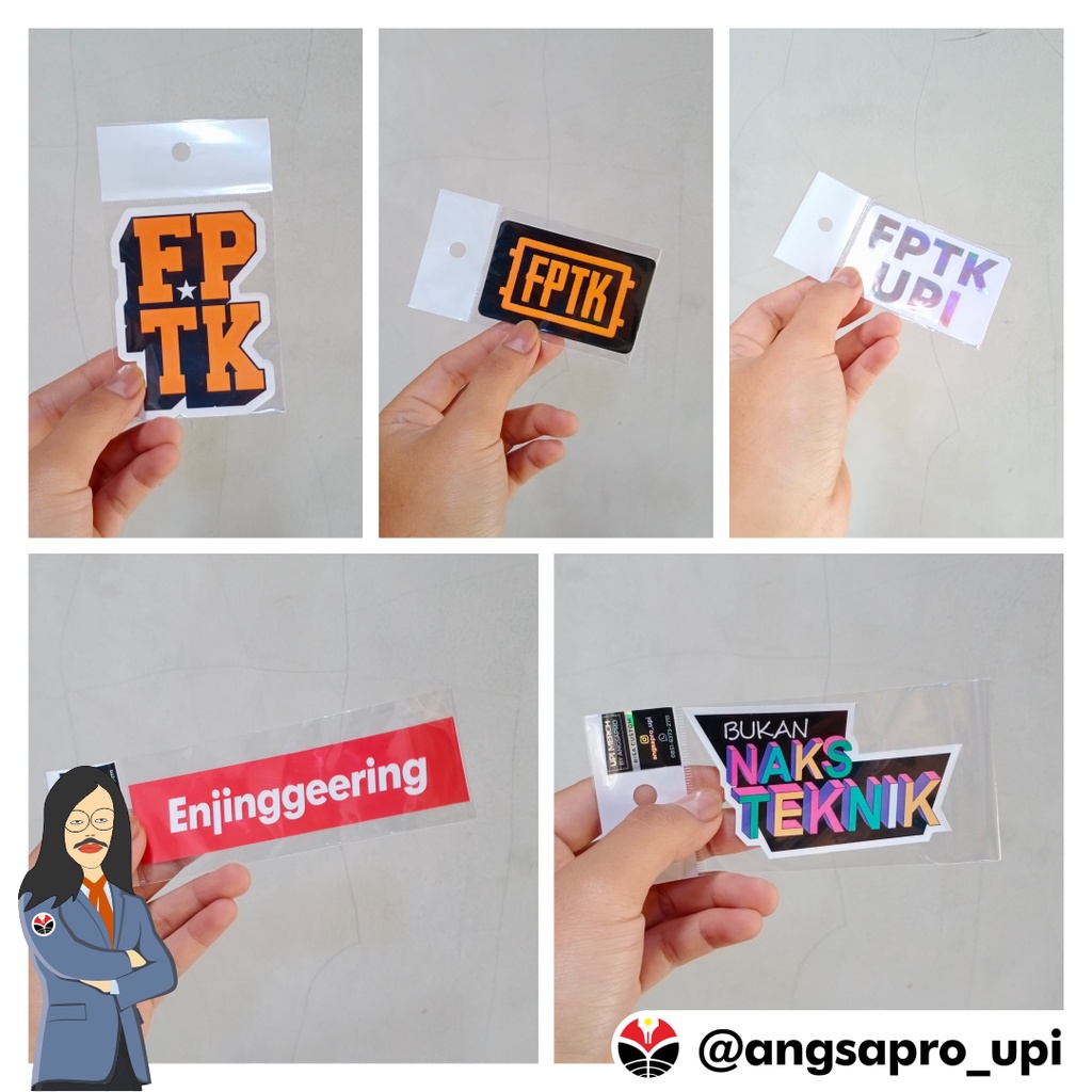 

Sticker UPI FPTK Series Special Edition