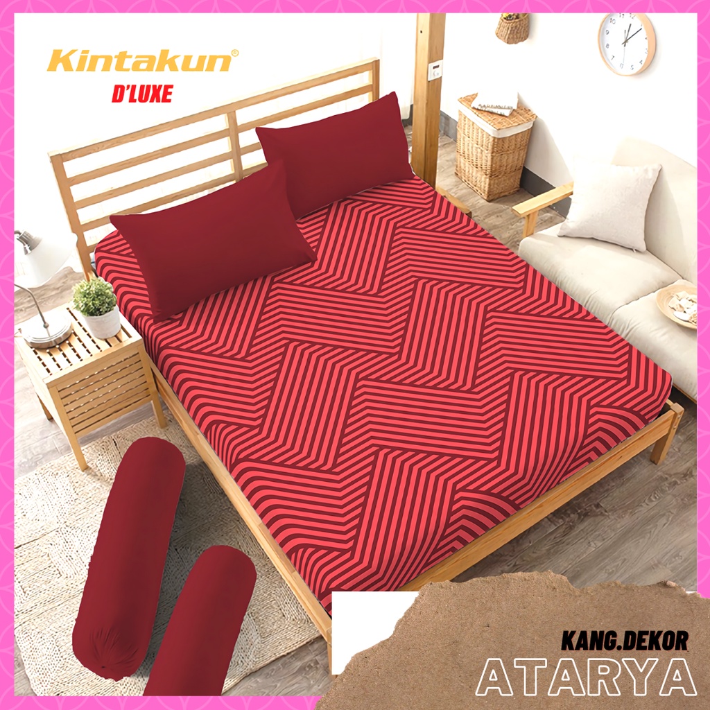 SPREI KINTAKUN DLUXE MOTIF ATARYA 160x200 NO 2 QUEEN SEPREI CANTIK MURAH MOTIF TERBARU SEPRAI KAMAR TIDUR D’LUXE SEPREI AESTHETIC D LUXE KINTAKUN SEPRAI CANTIK SEPRE DLUXE PROMO ANTI LUNTUR MOTIF PLUS SARUNG BANTAL SPREI DEWASA ALAS KASUR SPREI ADEM