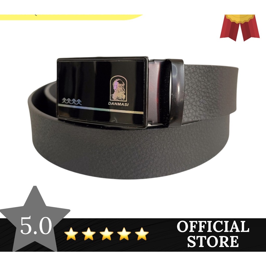 GESPER PRIA PREMIUM LEATHER KULIT MODEL MEN BELT REL IKAT PINGGANG KANTOR FORMAL KEMEJA