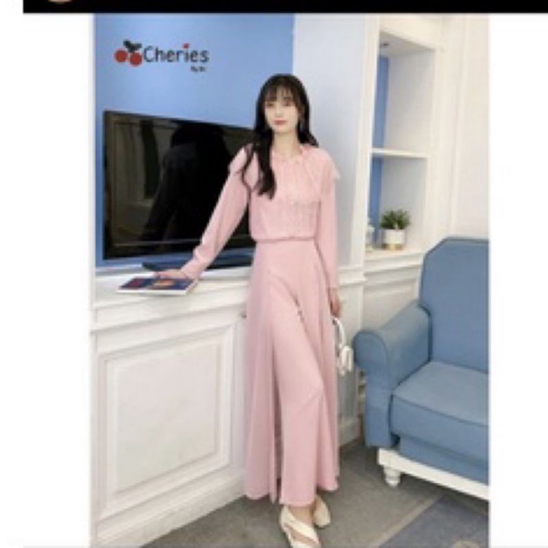 CHERIES ONESET//SETELAN CHERIES BRUKAT