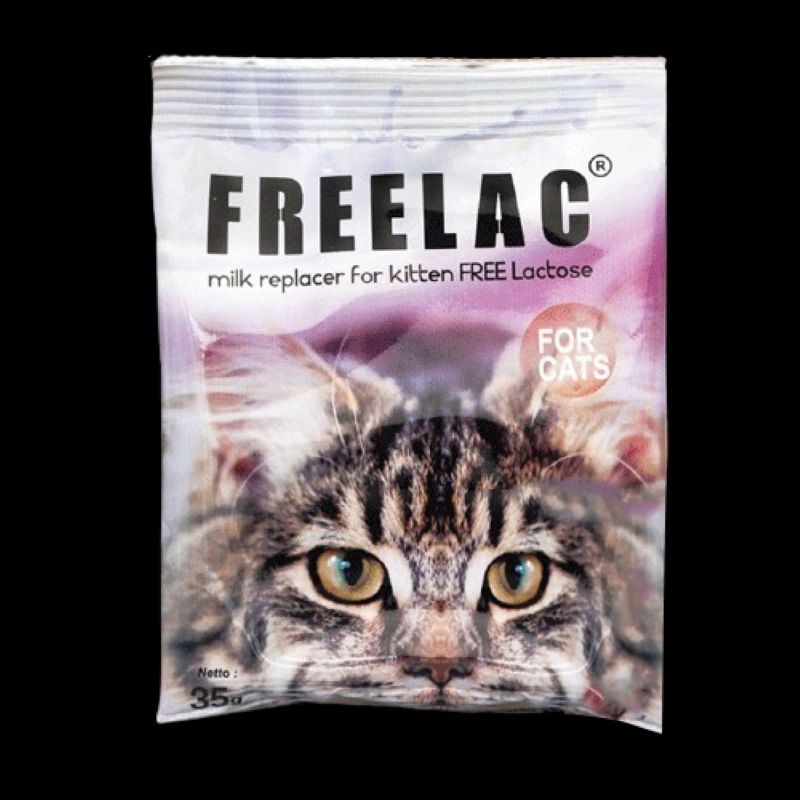 Susu Anak Kucing Freelac Lactose Free 35gr Milk Replacer For Kitten