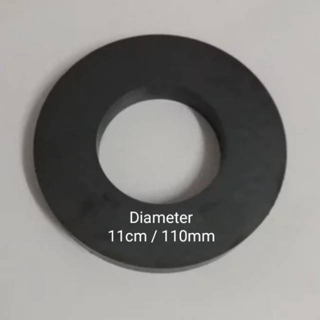 Magnet/besi berani FERRITE model bulat magnet speaker  11cm 110mm